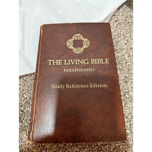 Vintage 1971 The Living Bible – Study Reference Edition